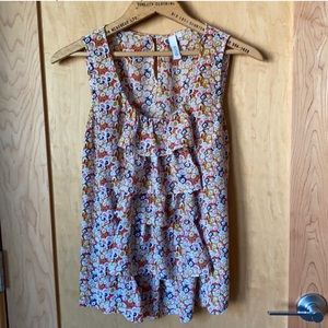 Lovely Silk tank by Anthropologie, sz 8